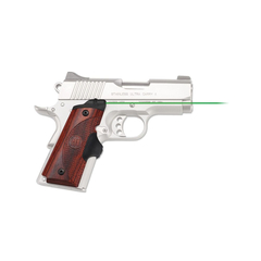 Crimson Trace Lasergrip 1911 Compact Rosewood Grn Laser
