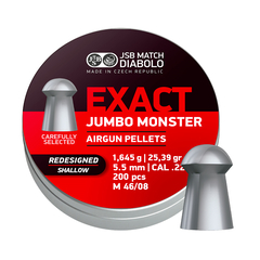 JSB Exact Jumbo Monster 5.52mm - 1.645g Redesigned Shallow