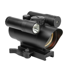 NcSTAR 42mm 3 MOA Rd Dot med Grn Laser/Lampa