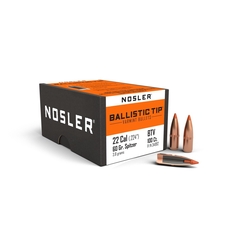 Nosler Ballistic Tip Varmint .22 60gr 100/Box