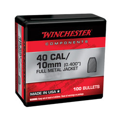 Winchester Full Metal Jacket 40 S&W 180gr 100/Box