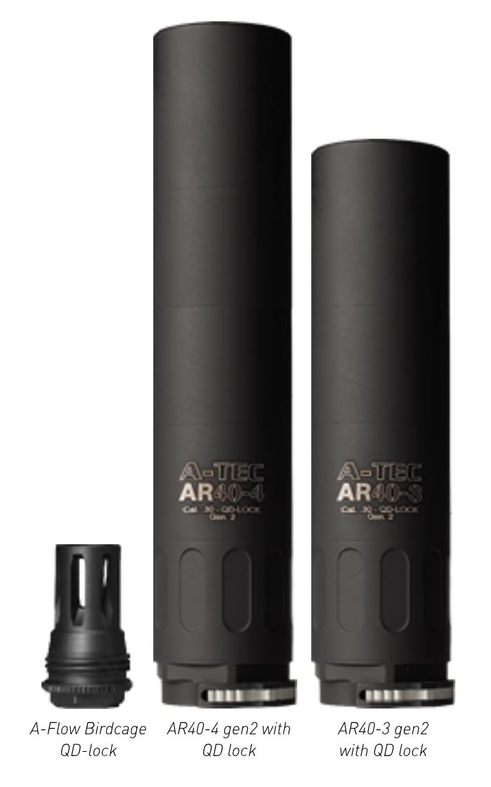 A-TEC AR 40-3 Gen2 7.62 5/8-24 UNEF