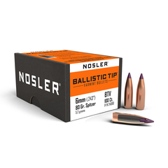 Nosler Ballistic Tip Varmint 6mm 80gr 100/Box