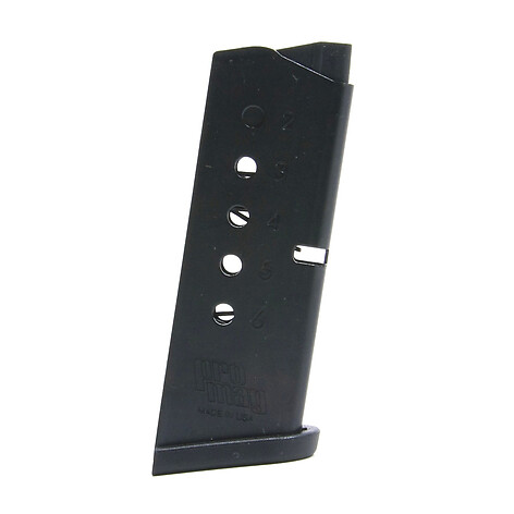 ProMag Smith & Wesson Bodyguard .380 ACP 6-rd Magasin