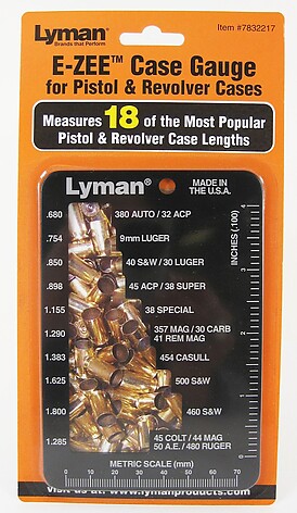 Lyman E-Zee Pistol Case Gauge - bild 2 av 2