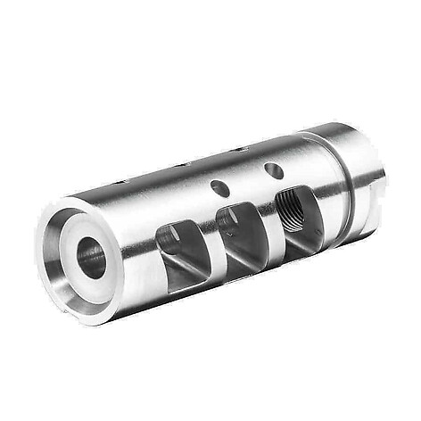 Rise Armament RA-701 AR Compensator .308 5/8-24 Silver