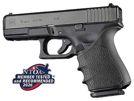 Hogue HandALL Beavertail Glock 19/23/32/38 Vapengrepp Svart - bild 2 av 2