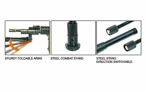 Leapers UTG Shooter's SWAT Bipod 157-170mm - bild 4 av 6
