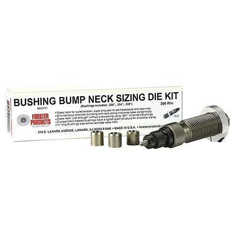 Forster Bushing Bump Neck Sizing Die .243 Winchester