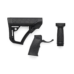 Daniel Defense Buttstock Pistolgrepp Picatinny Combo Svart