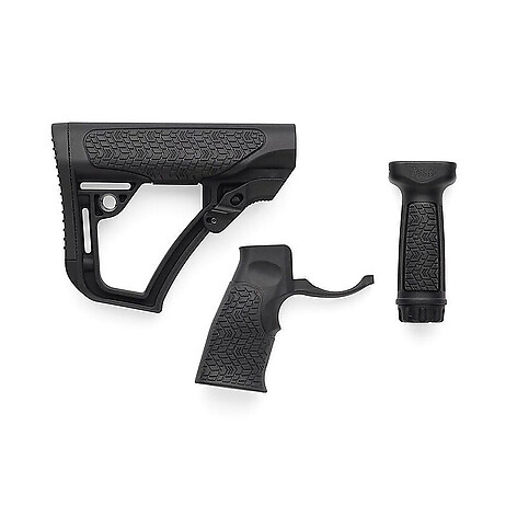 Daniel Defense Buttstock Pistolgrepp Picatinny Combo Svart