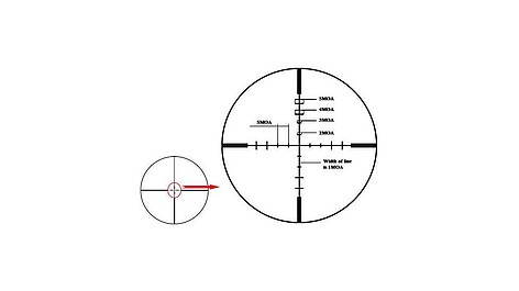 NcSTAR Compact Tactical 3-9x42 Belyst P4 Sniper  - bild 7 av 7