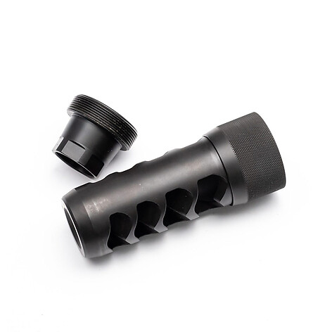 Area 419 Sidewinder Self Timing .375 3/4-24 Muzzle Brake