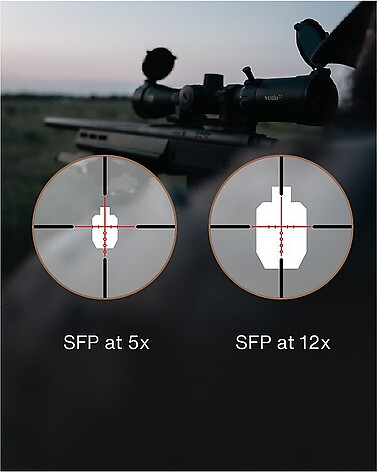 EOTech Vudu X 2-12x40 SFP Belyst BD1 Kikarsikte - bild 6 av 9