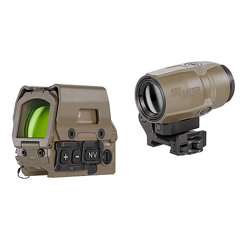 Sig Sauer ROMEO8T-AMR Shroud 1x40 QBCD 2.0 FDE Juliet 3x