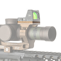 Reptilia ROF Riser 2.5mm Trijicon RMR FDE