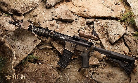 Bravo Company Gunfighter Mod3 Picatinny Vapengrepp Svart - bild 3 av 6