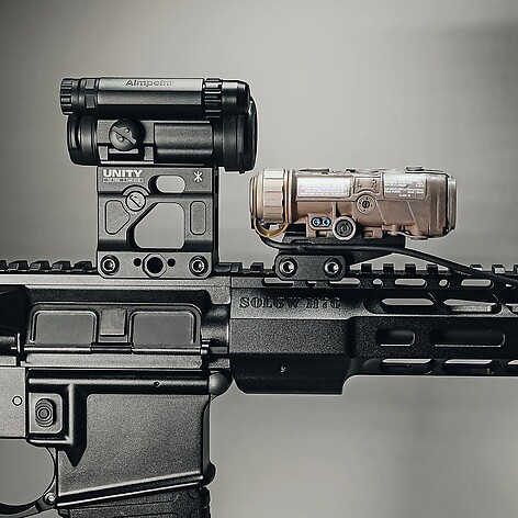 Unity Tactical FAST Riser H:18mm Picatinny FDE - bild 5 av 5