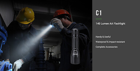 Nextorch C1 140lm Vit LED Ficklampa - bild 3 av 10