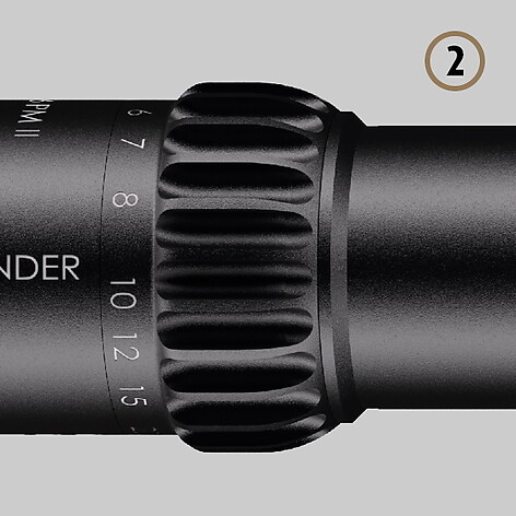Schmidt & Bender 5-25x56 PM II IR FFP MSR2 CCW DT - bild 4 av 5