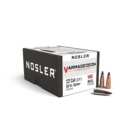 Nosler Varmageddon FB .22 50gr 100/Box - bild 2 av 4