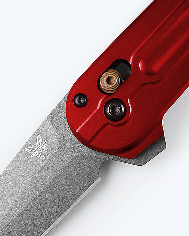 Benchmade 491 Lowden Crater Blue Aluminium Kniv - bild 6 av 6