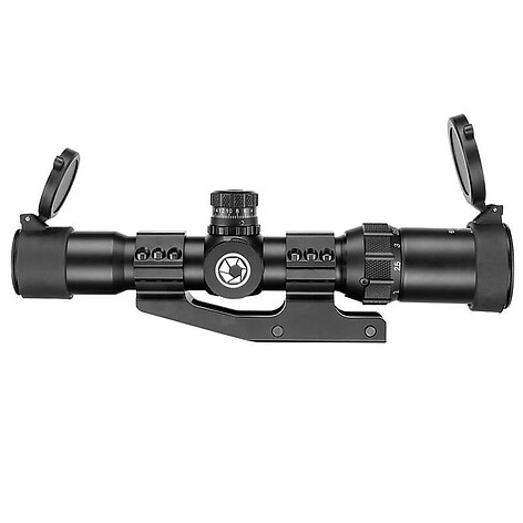 Barska SWAT-AR 1-4x28 Belyst Mil-Dot Kikarsikte - bild 3 av 3