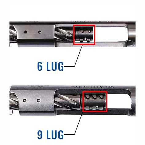 EGW Picatinnyskena HD Weatherby Mark V LA - Matt - bild 4 av 4