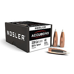 Nosler Accubond .338 180gr 50/Box