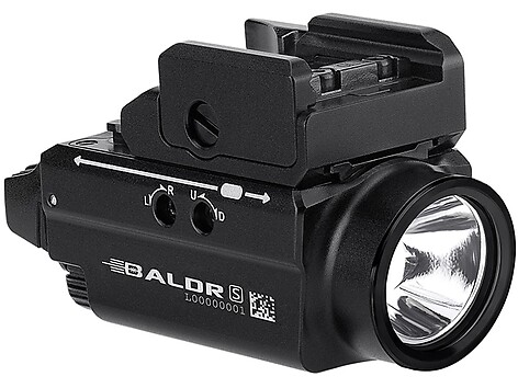 Olight Baldr S 800 Lumen Vapenlampa Laser Svart - bild 4 av 4