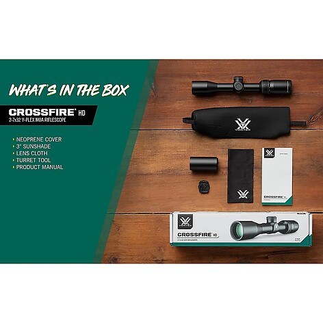 Vortex Crossfire HD 2-7x32 SFP V-Plex - bild 7 av 7