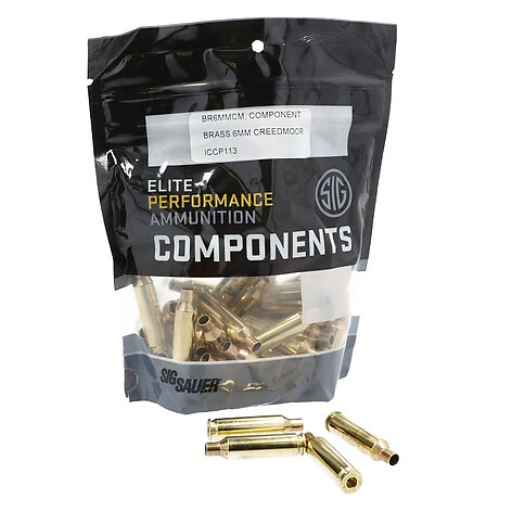 Sig Sauer Component Brass 6mm Creedmoor 50/Box