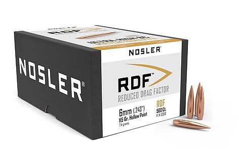Nosler RDF 6mm 115gr 500/Box - bild 2 av 4