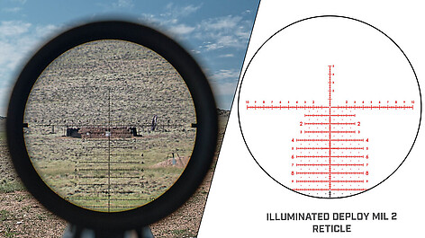 Bushnell Match Pro ED 5-30x56 SF FFP Belyst DM2 Kikarsikte - bild 7 av 11