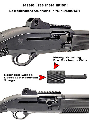 GG&G Taktiskt Bulthandtag Beretta 1301 - bild 2 av 2
