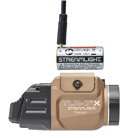 Streamlight TLR-7X USB FDE Taktisk Vapenlampa - bild 4 av 5