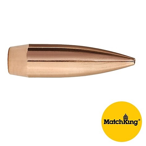 Sierra Bullets MatchKing HPBT .30 Caliber 155gr 500/Box - bild 2 av 2