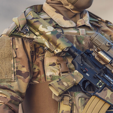 B5 Systems Type 22 P-Grip AR-15 Vertikalt Grepp MultiCam - bild 3 av 4