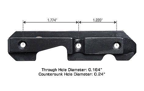 Leapers UTG AK47 Sidoskena Dovetail  - bild 3 av 4