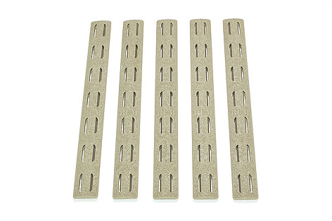 Bravo Company Rail Cover KeyMod 140mm 5-pack FDE - bild 3 av 3