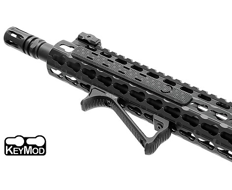 Leapers UTG Ultra Slim KeyMod Vinklat Vapengrepp Svart - bild 2 av 5