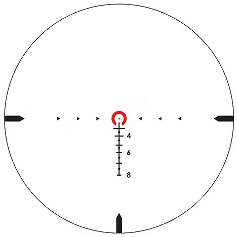 Sig Sauer TANGO6T 1-6x24 Belyst FFP Horseshoe Dot Brun - bild 5 av 5