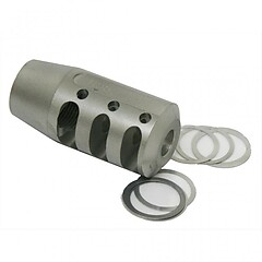 Precision Reflex MSTN QC Brake .308 5/8-24 Silver