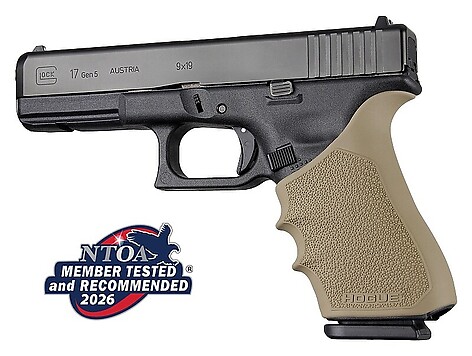 Hogue HandALL Beavertail Glock 17/18/19X Vapengrepp FDE - bild 2 av 2