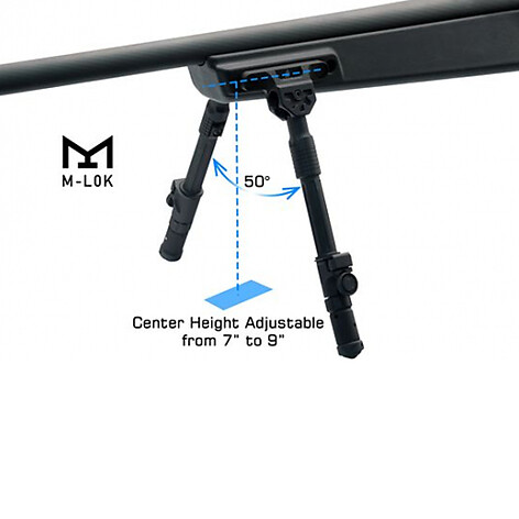 Leapers UTG Recon Flex II M-LOK Bipod 18-23cm - bild 6 av 6