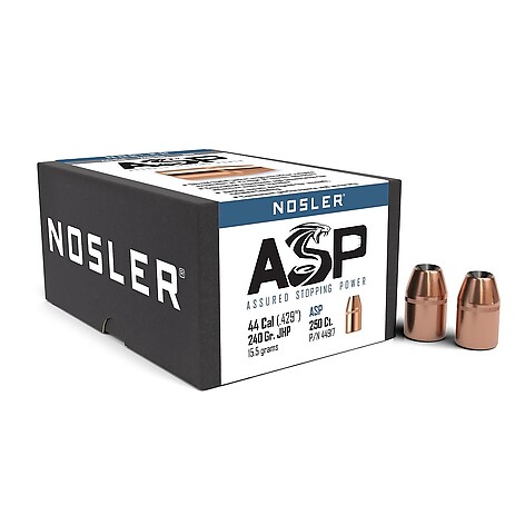 Nosler ASP JHP .44 240gr 250/Box - bild 2 av 2