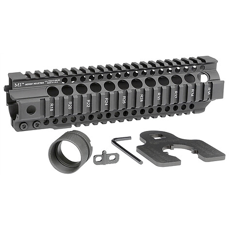 Midwest Combat Rail T-Series Free Float 235mm Handguard