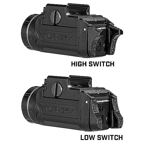 Streamlight TLR-3X Picatinny Slim SL-B9 500 Lumens Vapenlampa - bild 4 av 5