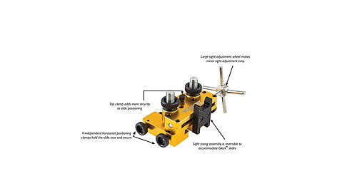 Wheeler Engineering Armorers Handgun Sight Tool - bild 5 av 7