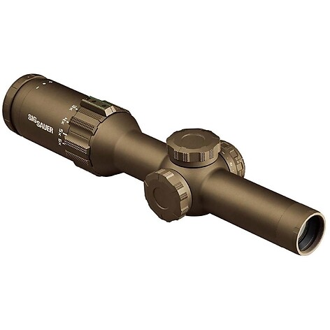 Sig Sauer TANGO6T 1-6x24 Belyst SFP FL-6 Hellfire Brun